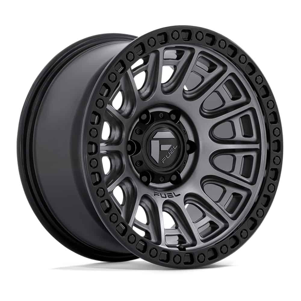 Fuel 1PC Wheels D835 20X9 5X5.0 M-GNMTL-BLK-RG 1MM - Intensery