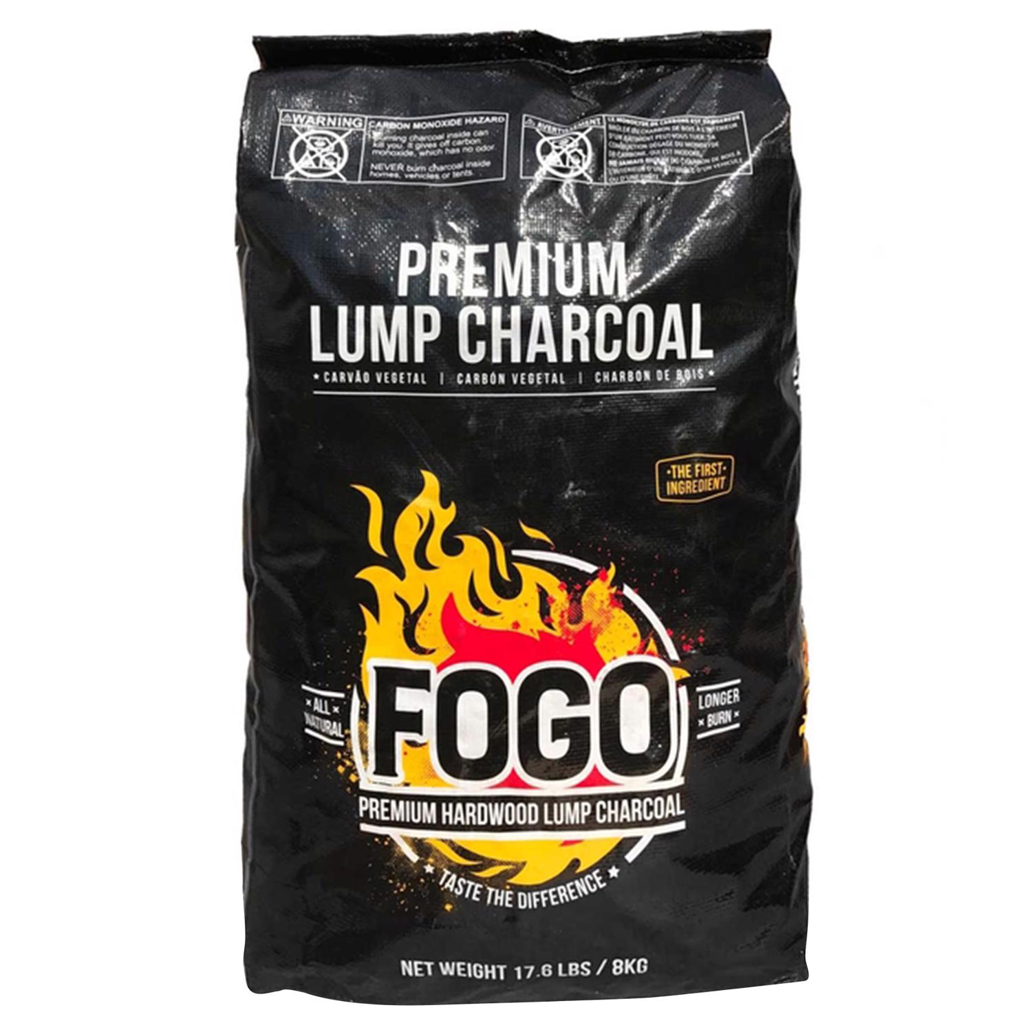 FOGO Premium All Natural Lump Charcoal 17.6 lb - Intensery