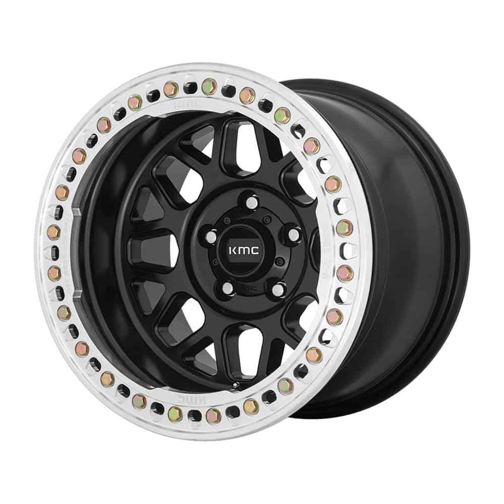 KMC KM235 GRENADE CRAWL KM235 17X9 8X6.5 S-BLK -38MM - Intensery