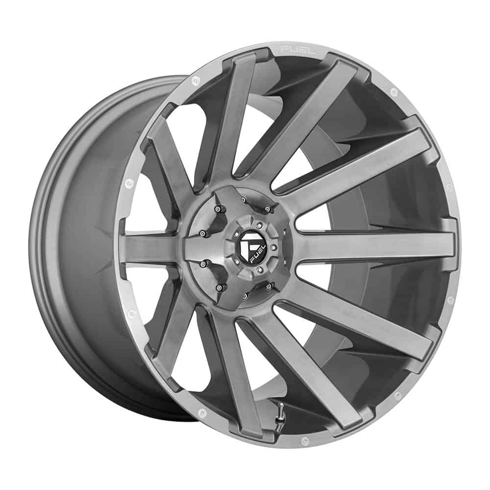 Fuel 1PC D714 CONTRA PLATINUM D714 20X9 6X135/5.5 BRSH-GNMTL-TTC 19MM - Intensery