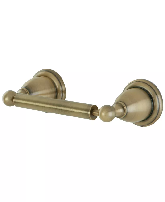 Kingston Brass Heritage Toilet Paper Holder in Vintage Brass - Intensery