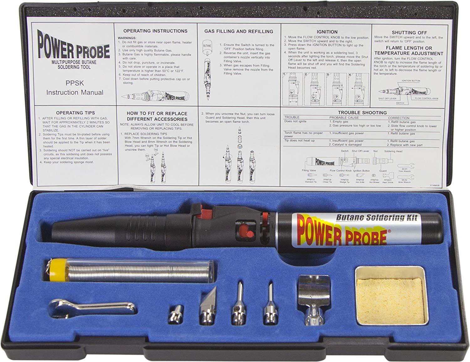 Power Probe PPSK Power Probe Butane Solder Kits - Intensery