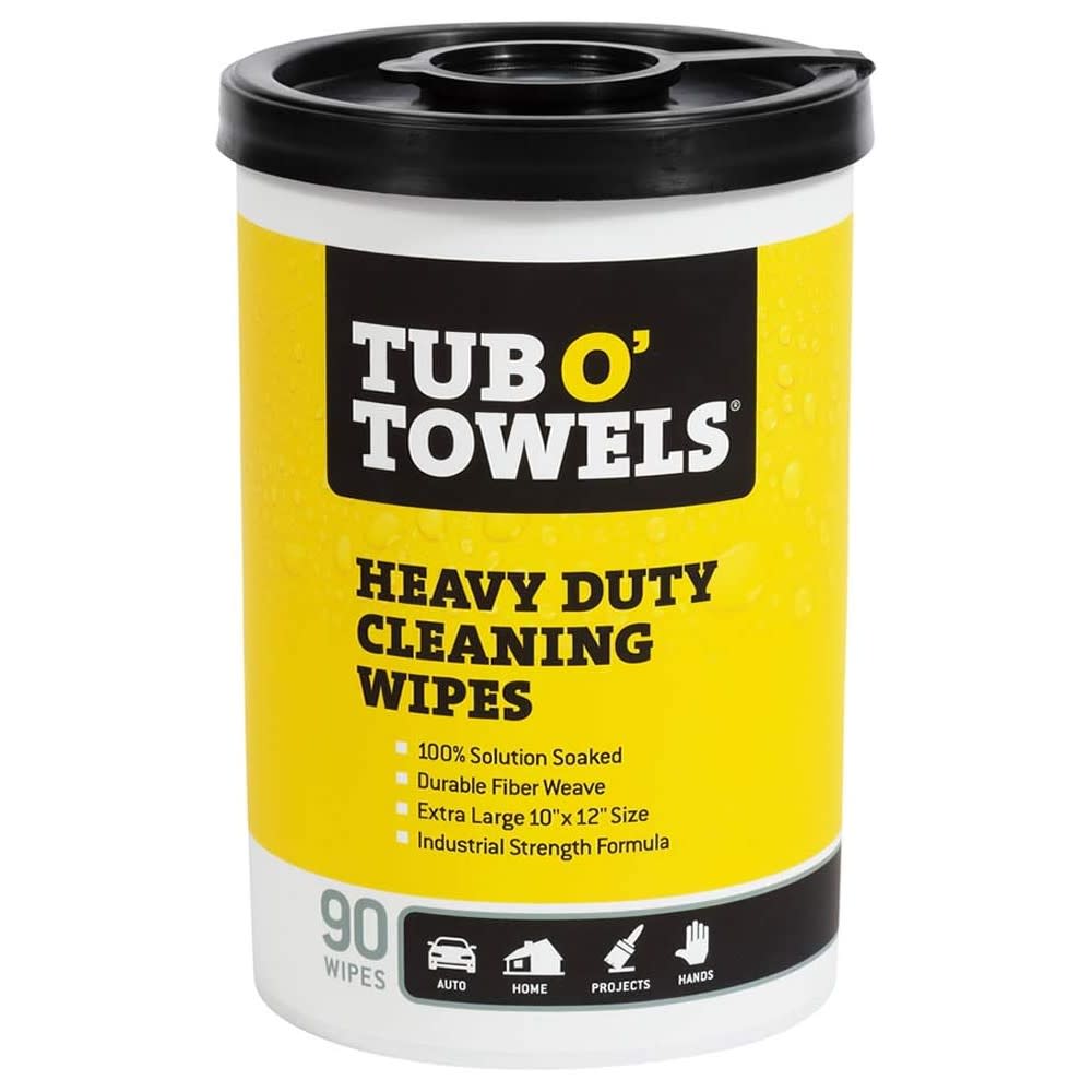 Tub O Towels Heavy Duty Cleaning Wipes 90qty - Intensery