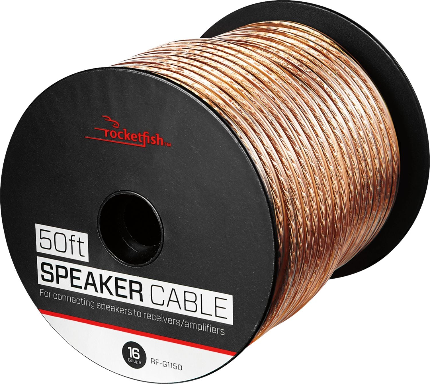 Rocketfish RF-G11502 50ft 16 Gauge Pure Copper Speaker Cable - Intensery