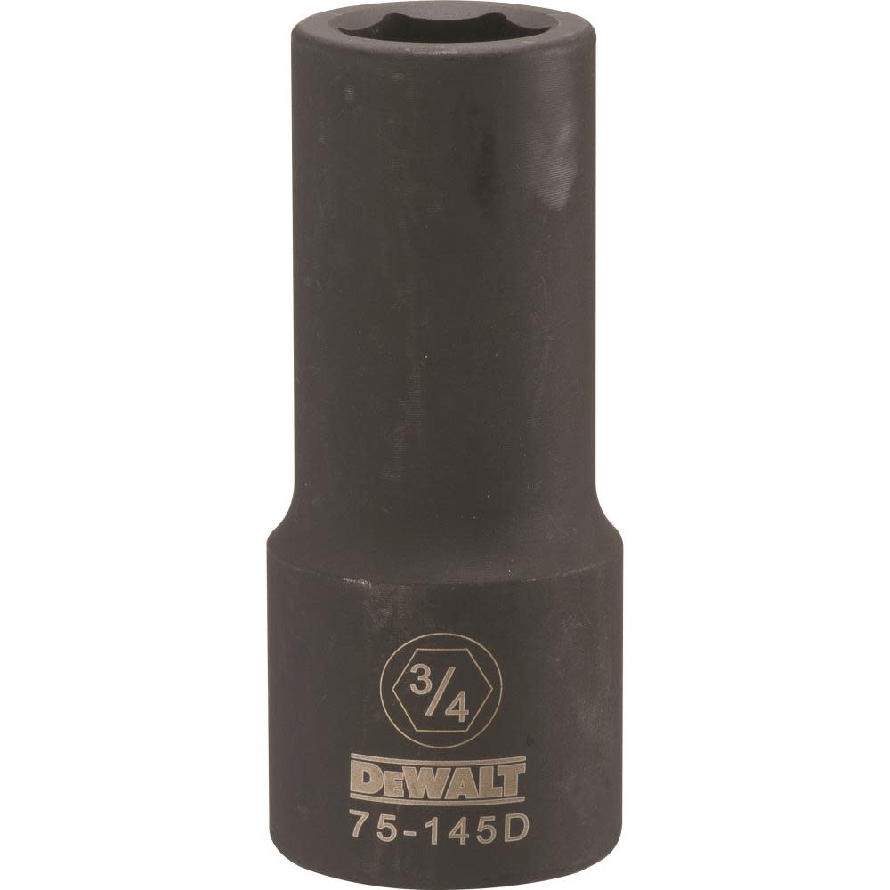 DEWALT 3/4 Drive X 3/4 6PT Deep Impact Socket DWMT75145OSP from DEWALT - Intensery