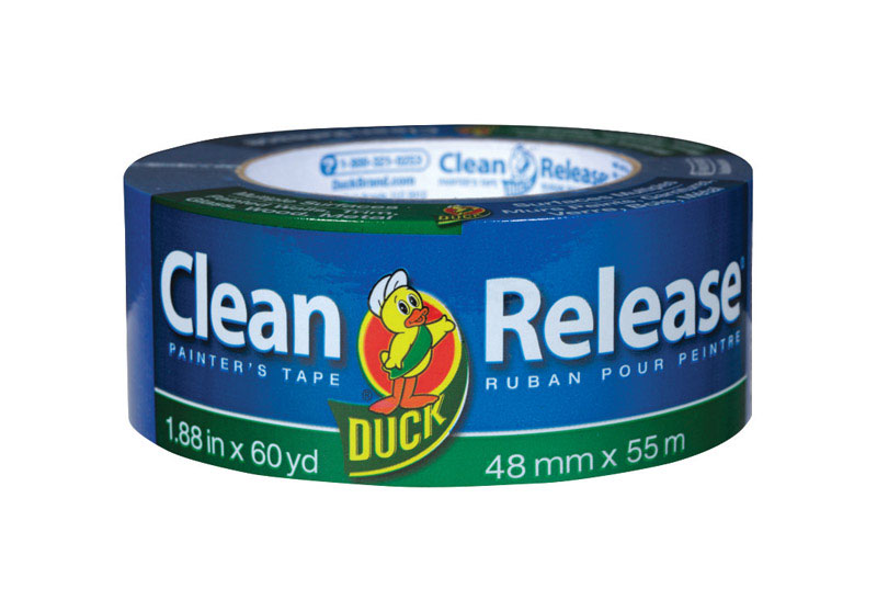 Duck Clean Release 1.88 in. W X 60 yd L Blue Medium Strength Painter\u0027s Tape 1 pk - Intensery