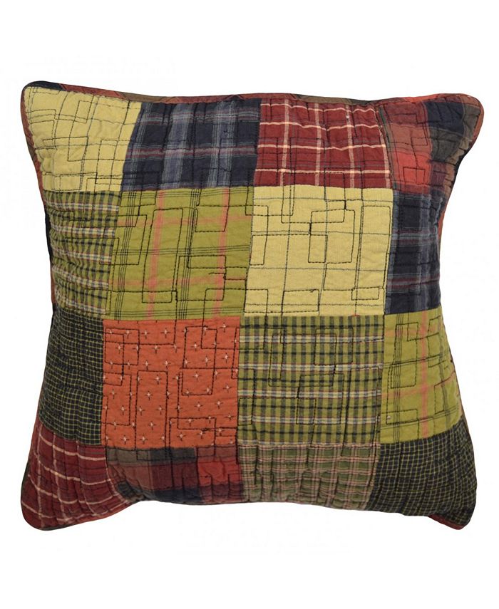 American Heritage Textiles Woodland Square Cotton Quilt Collection， Accessories - Intensery