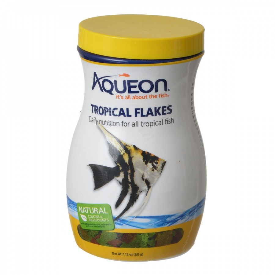 Aqueon Tropical Flakes Fish Food - 7.12 oz #100106034 - Intensery