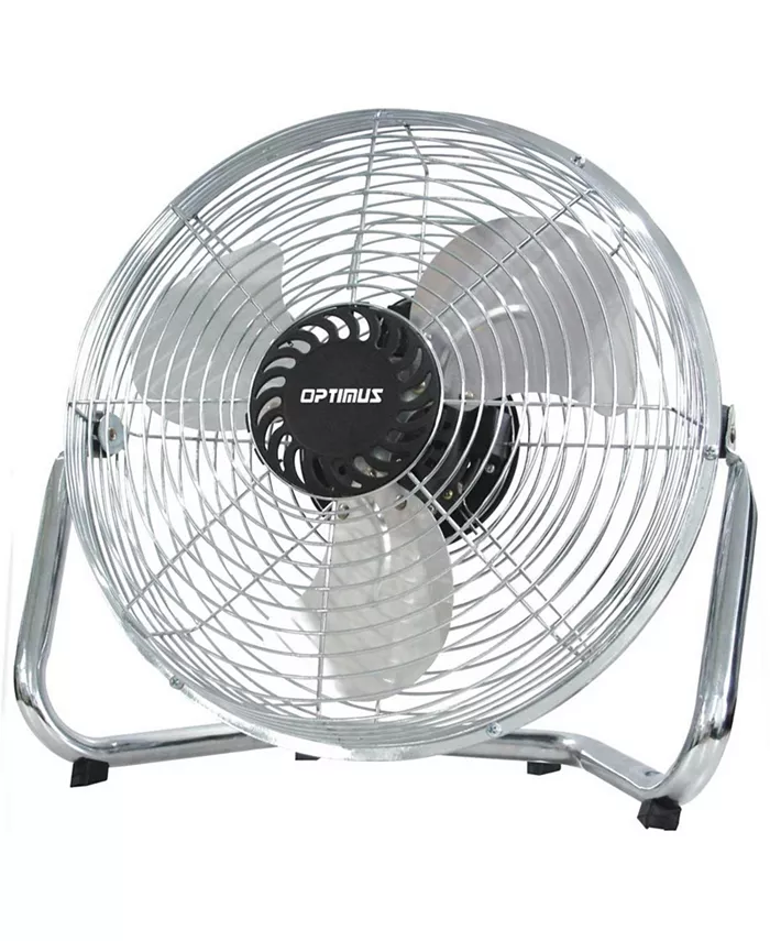 Optimus 12 in. Industrial Grade High Velocity Fan with Chrome Grill - Intensery