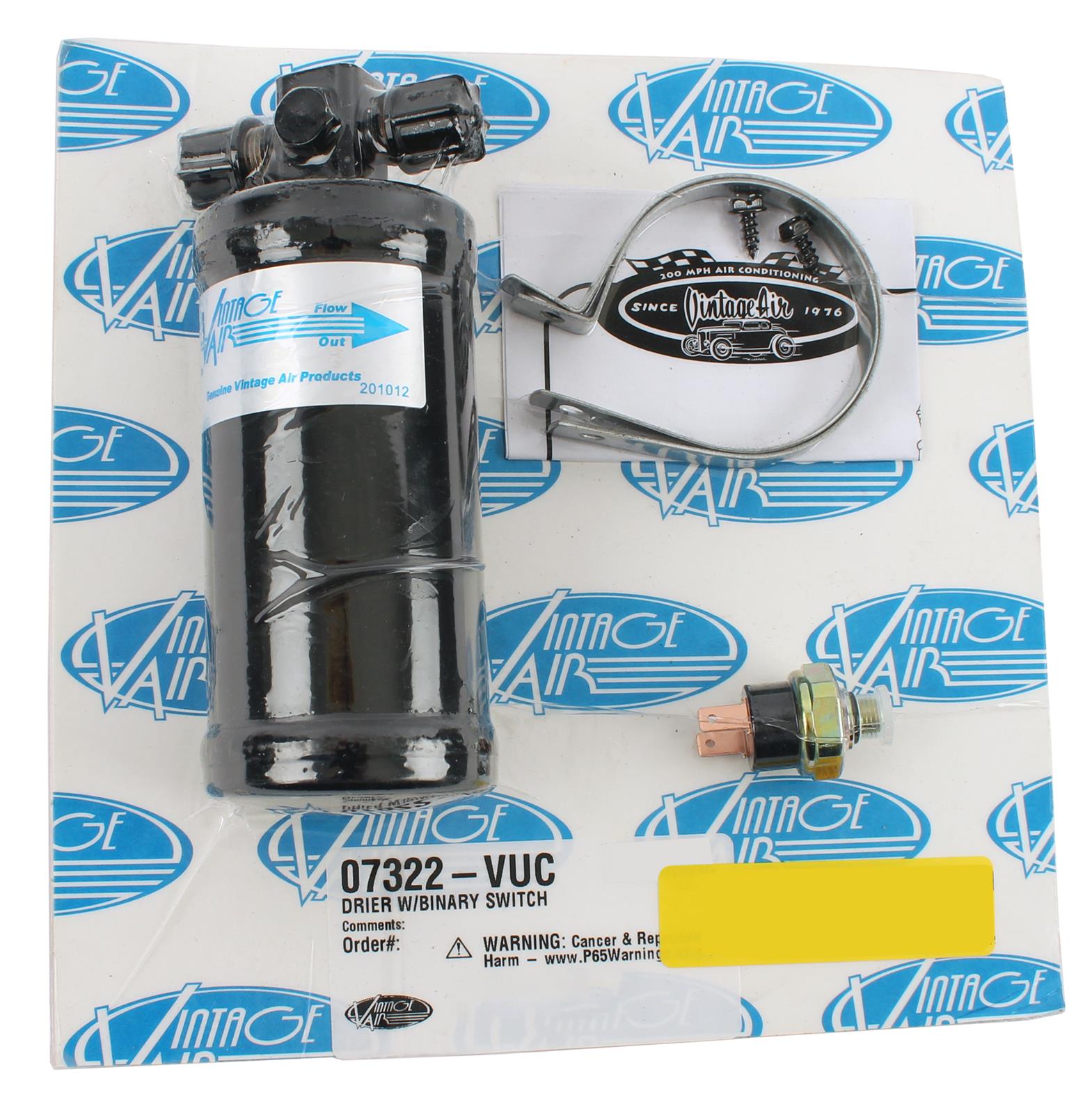 Vintage Air 07322-VUC Vintage Air Driers - Intensery