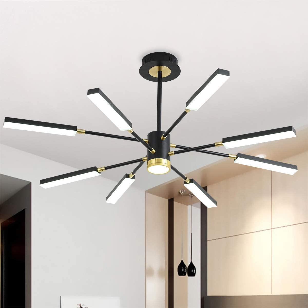 Sputnik Chandelier, 8-Lights - Intensery