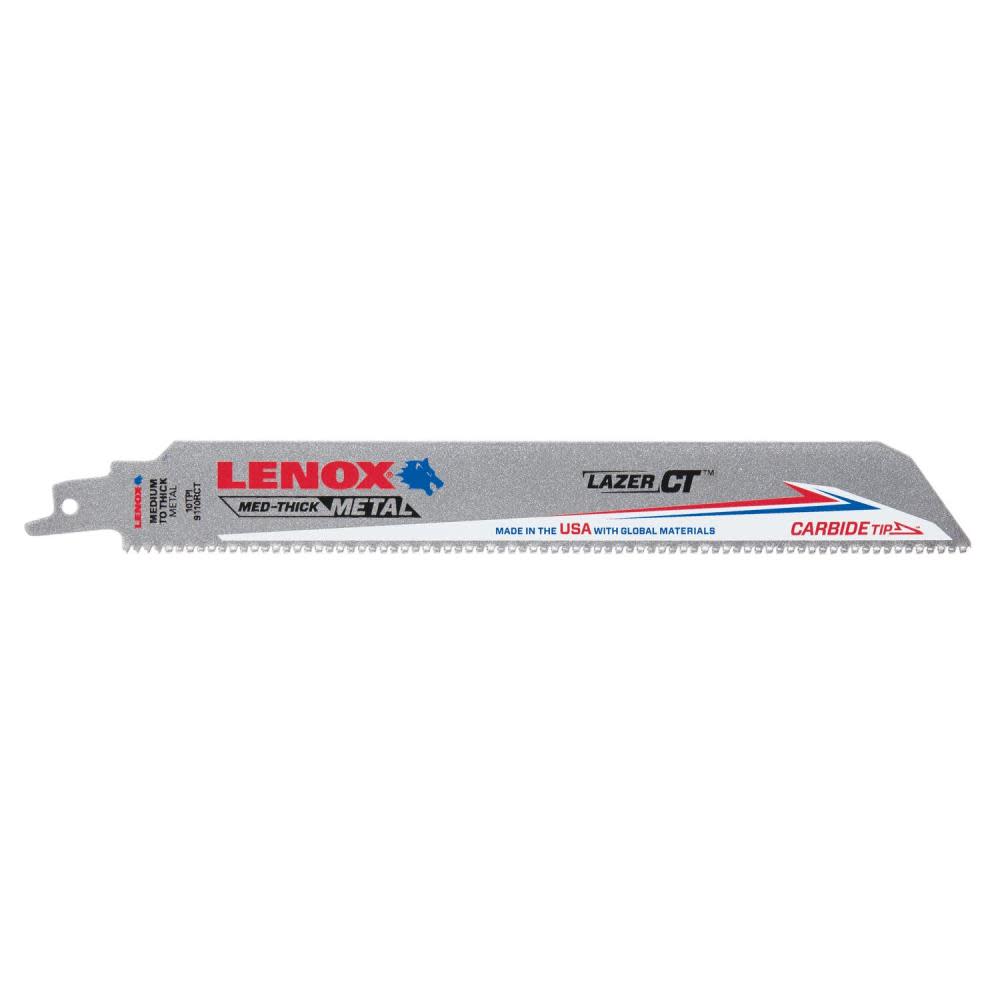 LENOX RECIPS 9110RCT 9 X 1 X 050 X 10 NGCR 1PK - Intensery