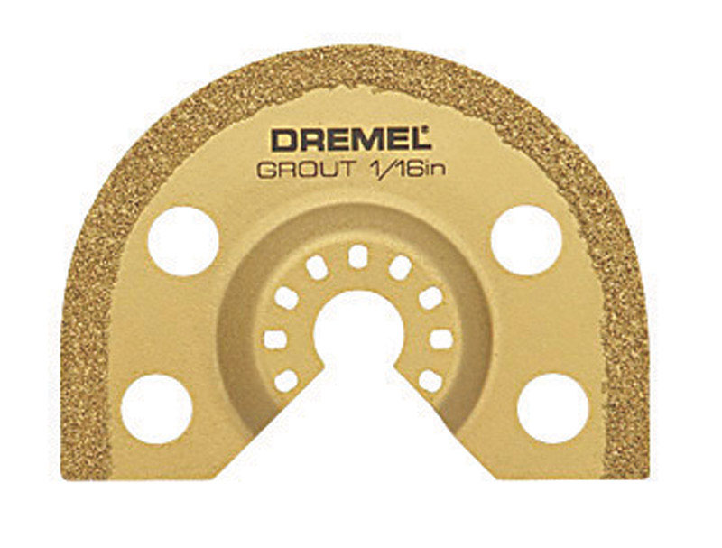 Dremel Multi-Max 1/16 in. Steel Grout Removal Blade 1 pk - Intensery