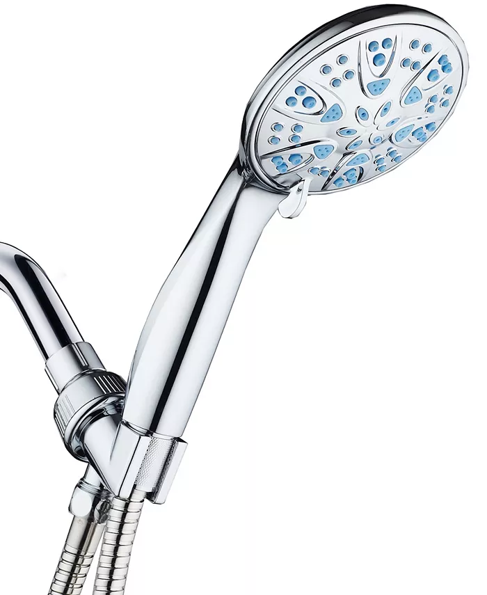 Aquadance Antimicrobial Hand Shower， Aqua Blue - Intensery