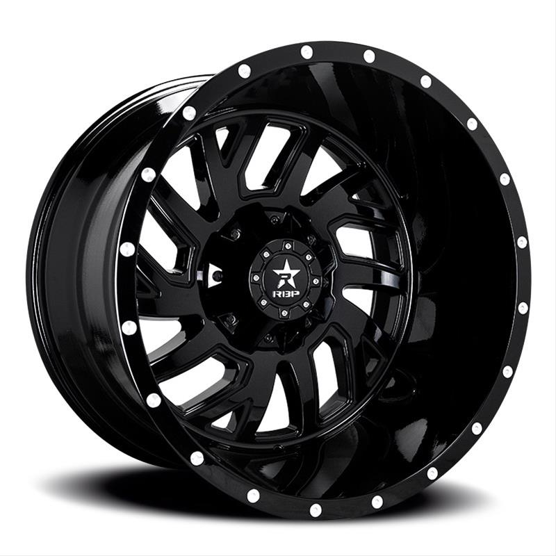 Rolling Big Power 65R-2010-70-00FB RBP 65R Glock Gloss Black Wheels - Intensery