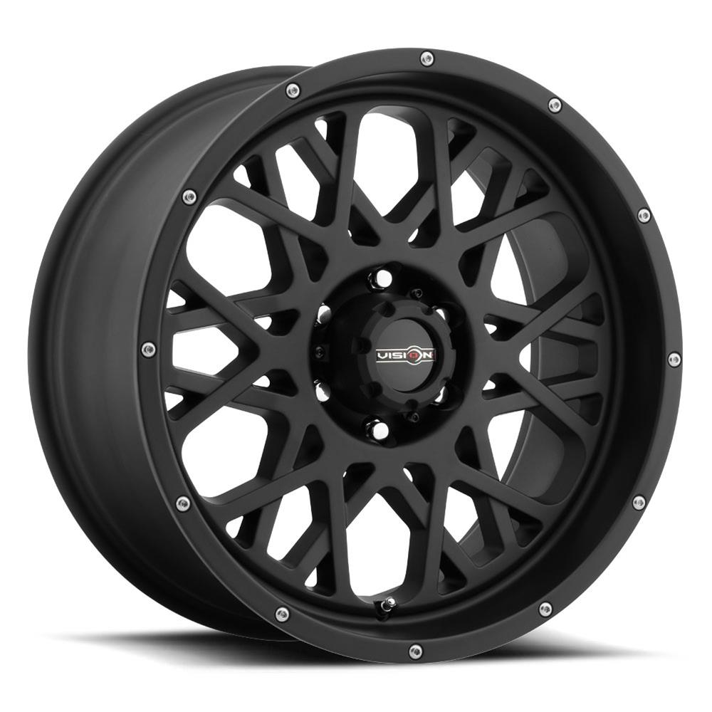 Vision Wheel 412-8983SB12 Vision Off-Road 412 Rocker Series Satin Black Wheels - Intensery