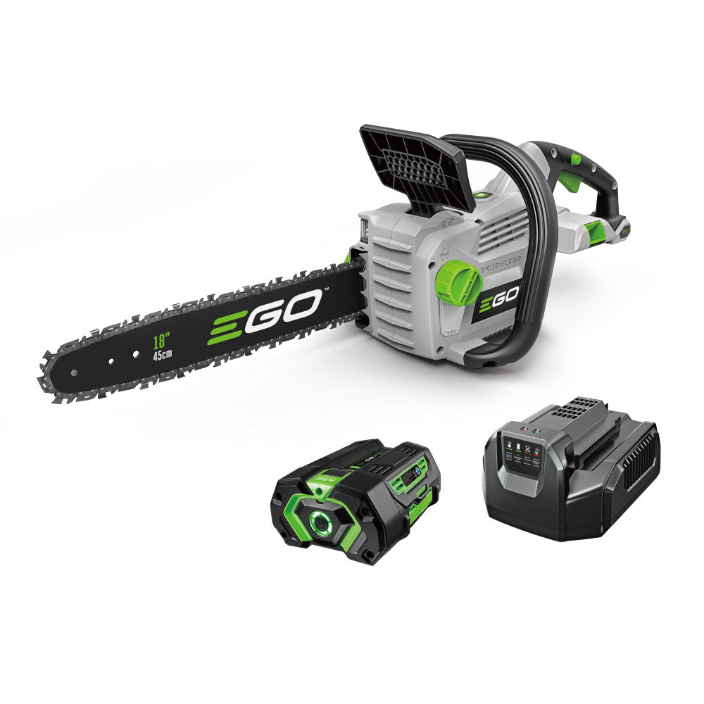 EGO Power+ 18" Chain Saw Kit with 4.0Ah Battery CS1803 from EGO - Intensery