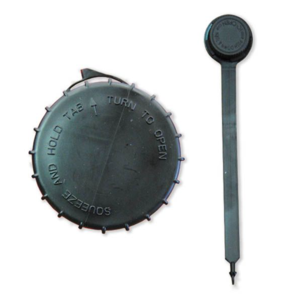 Surecan Replacement 5 Gallon Tether/Spout Cap and Back Cap - Intensery