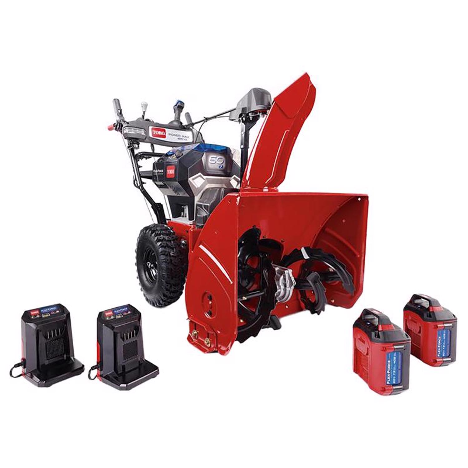 Toro Power Max 26 in. Two stage 60 V Battery Snow Blower Kit (Battery \u0026 Charger) - Intensery