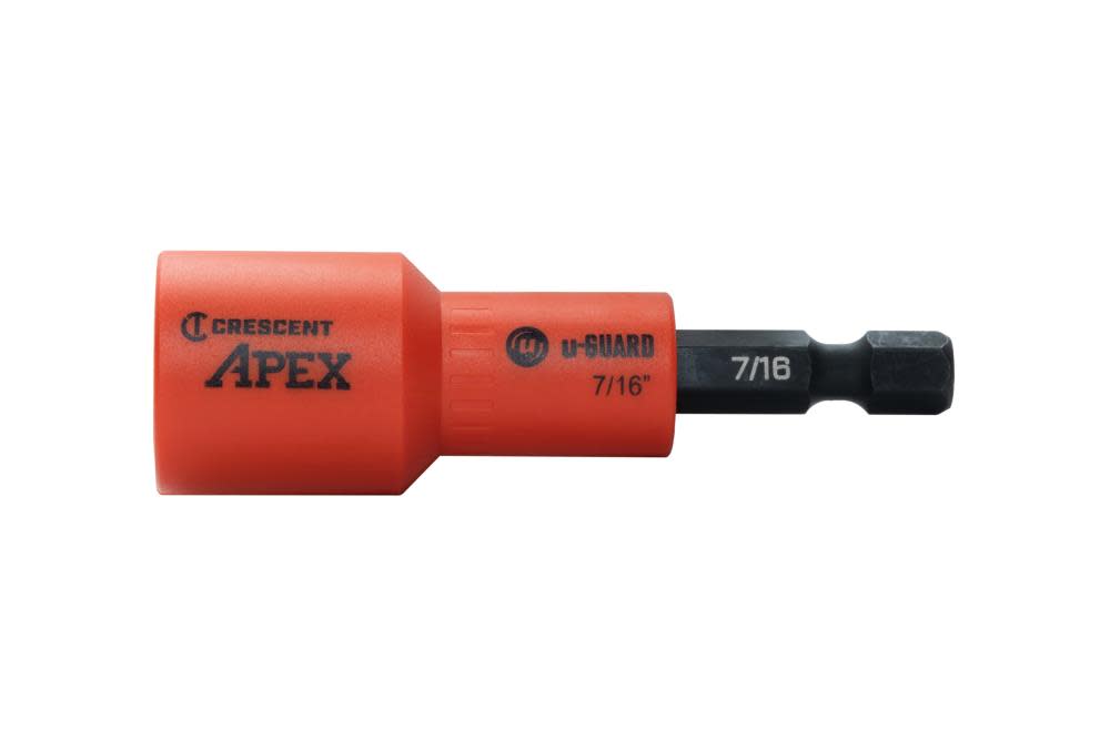 CRESCENT APEX u-GUARD Nut Driver 7/16 - Intensery