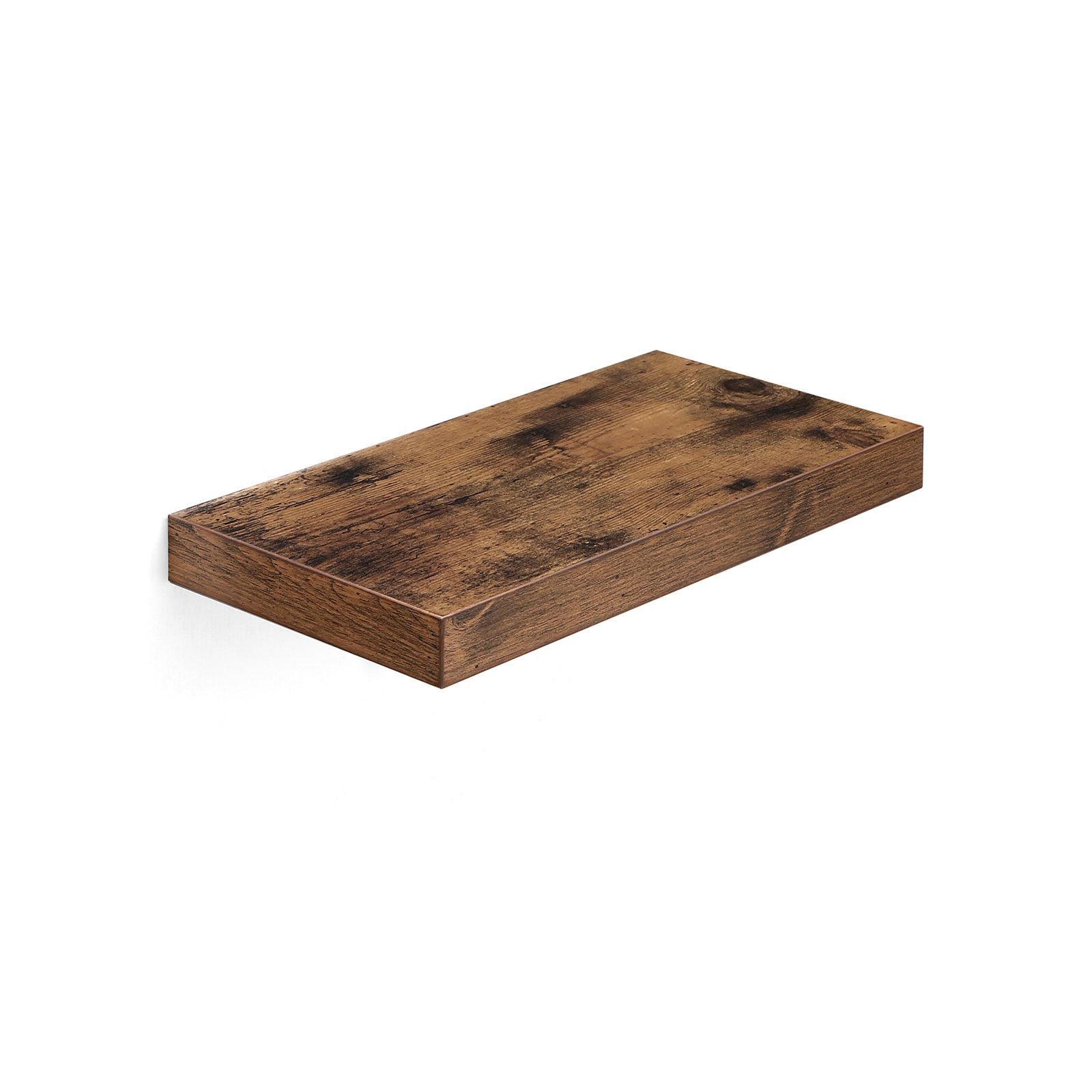 VASAGLE Floating Vintage Shelf for Photos and DecorationRustic Brown/1 - Intensery