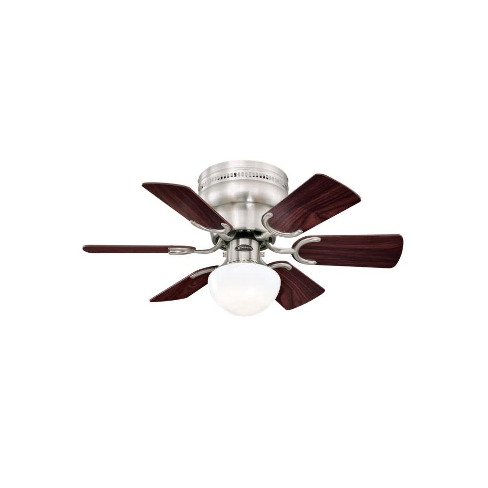 Westinghouse 30 Petite Brushed Nickel LED Indoor Ceiling Fan - Intensery