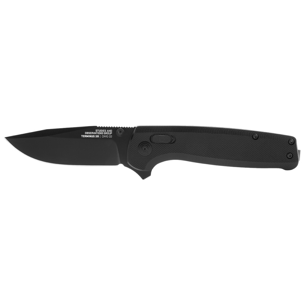 SOG Terminus XR G10 Folding Knife Black - Intensery