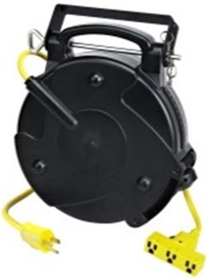 Alert Reel 8140T-P Alert Reel Retractable Extension Cord Reels - Intensery