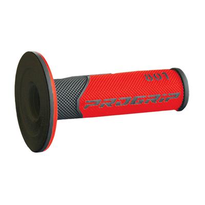 Progrip 801BKRD PROGRIP 801 Dual Density Motorcycle Grips - Intensery