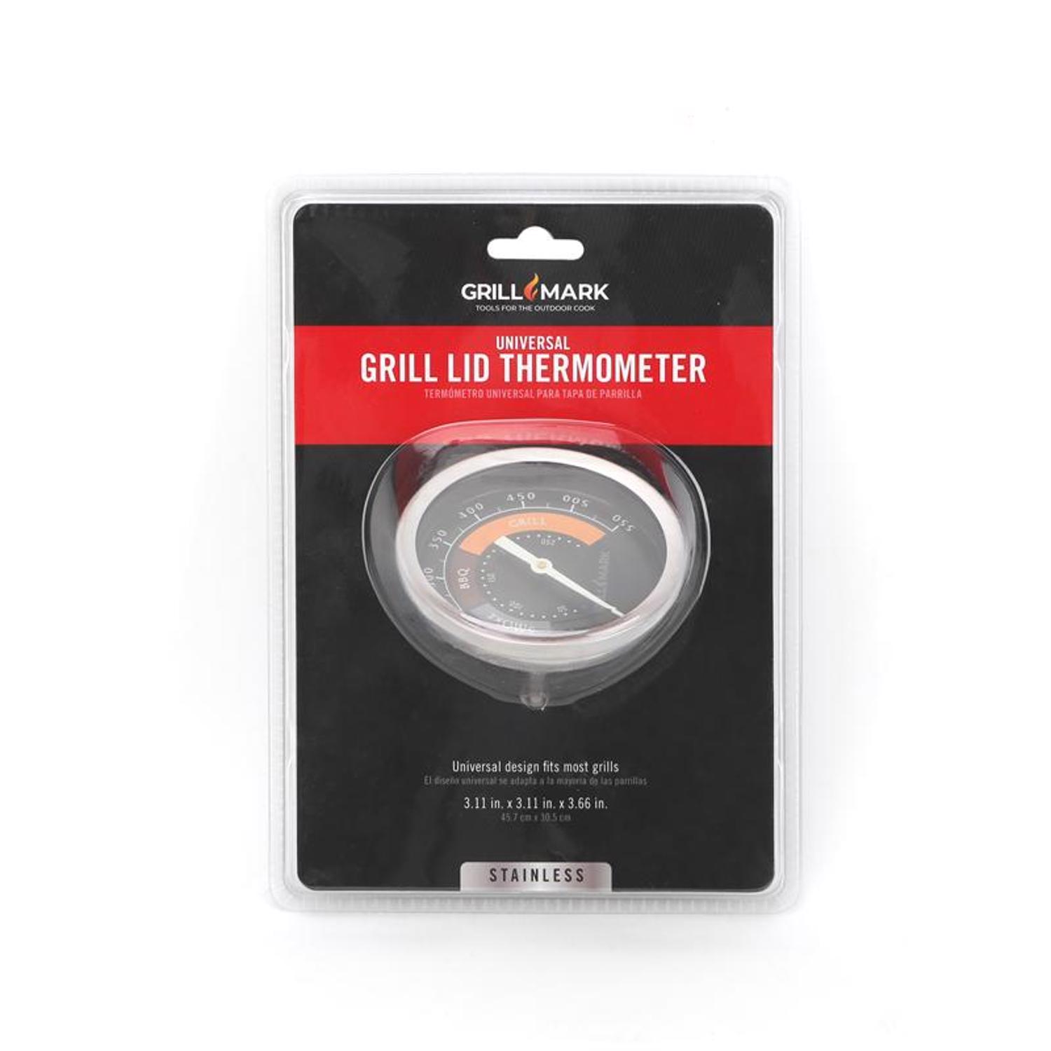 Grill Mark Analog Grill Thermometer - Intensery