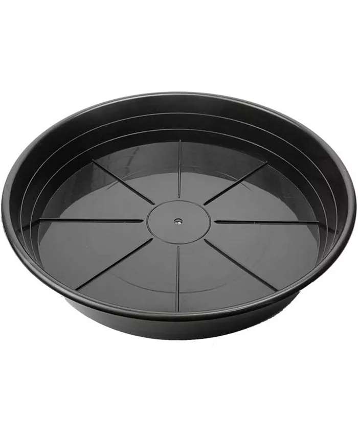 Sunpack UV-Resistant Premium Plastic Plant Saucer， 12 Inches Inside Diameter - Intensery