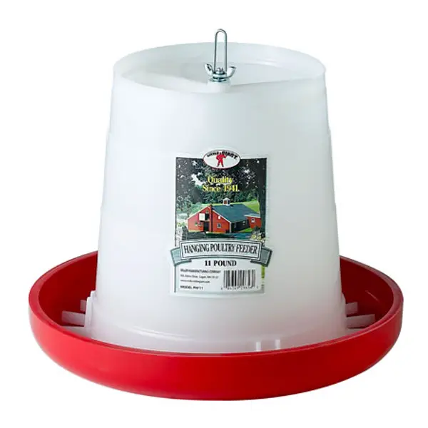 Little Giant Plastic Hanging Fowl Feeder - Intensery