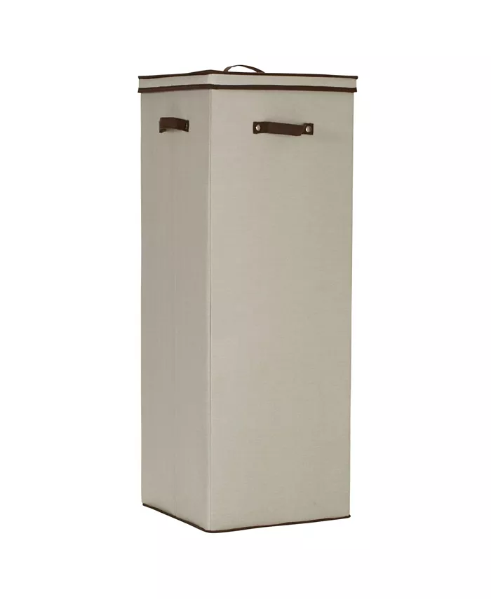 Household Essentials Household Essential Tall Wrapping Paper Organizer Storage Box with Lift-Out Ribbon Tray - Intensery
