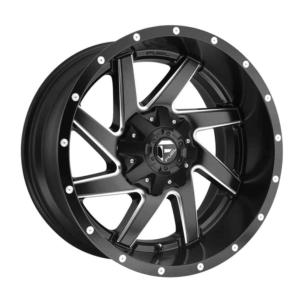 Fuel 1PC D594 RENEGADE D594 20X10 5X5.5/150 MT-BLK-MIL -18MM - Intensery