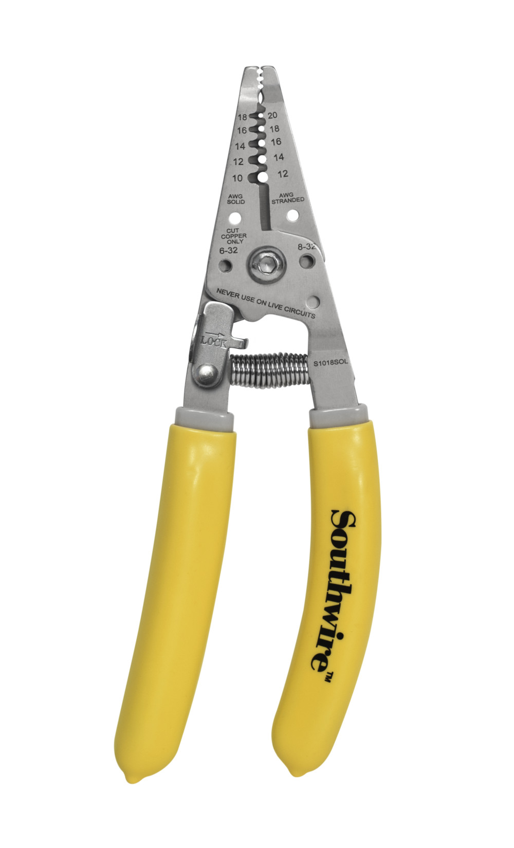 Southwire Ergonomic Wire Stripper 10 18 AWG - Intensery