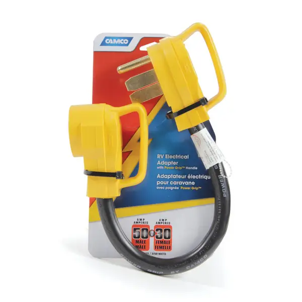 Camco 50 M-30 F Power Grip Dogbone Adapter - Intensery