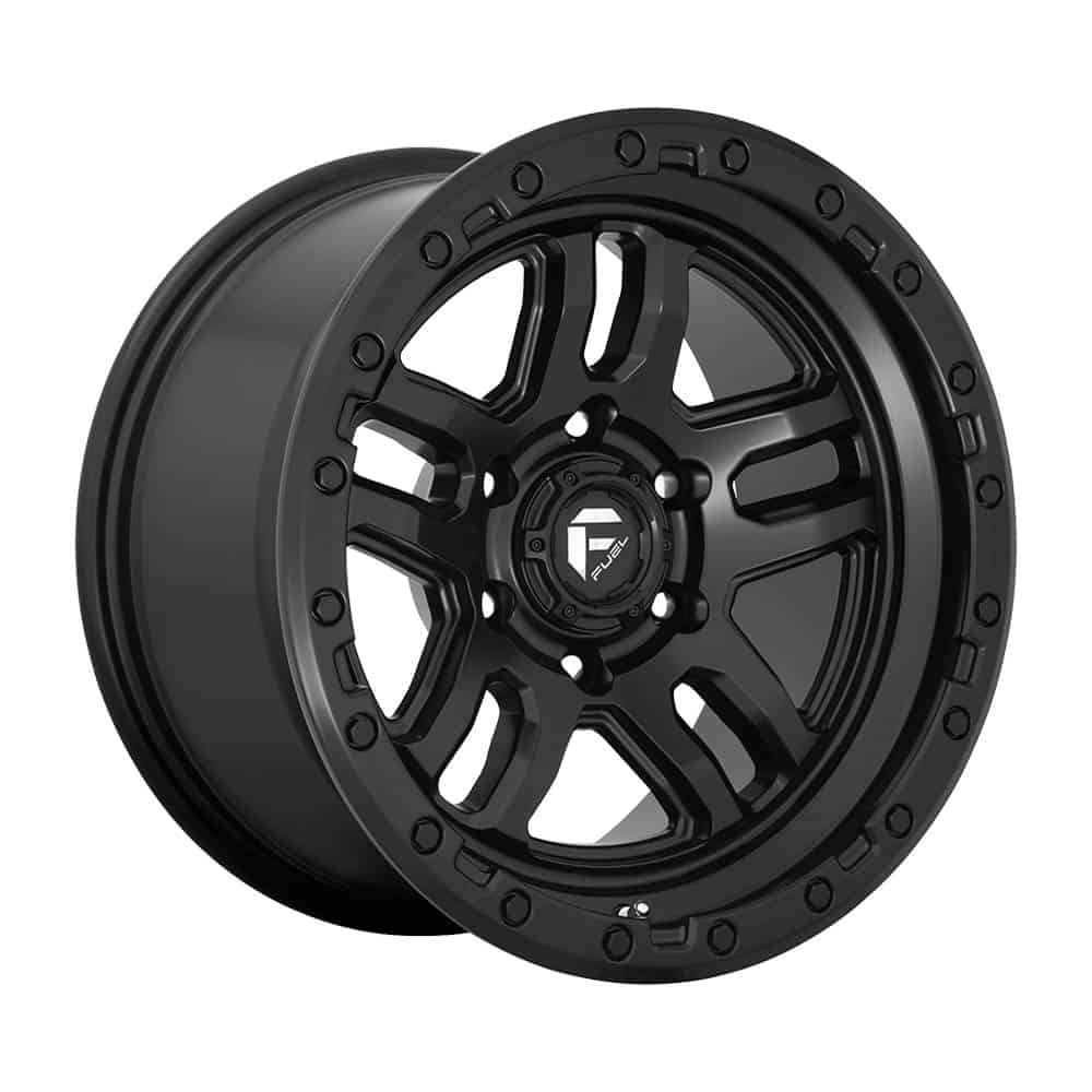 Fuel 1PC D700 AMMO D700 17X9 5X5.0 MT-BLK -12MM - Intensery