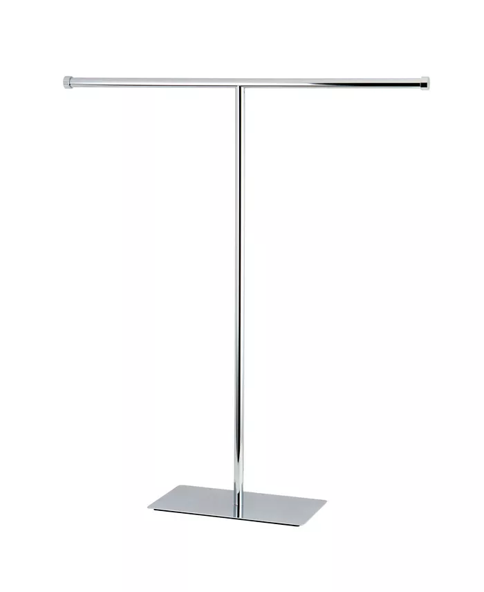 Kingston Brass Claremont T-Shape Towel Rack in Polished Chrome - Intensery