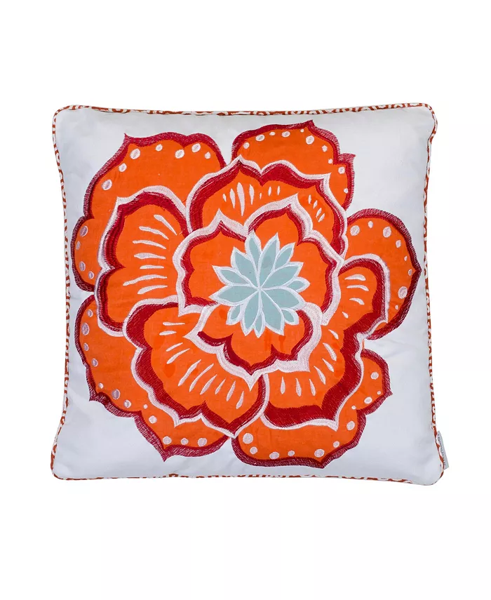 Levtex Home Abigail Flower Pillow - Intensery