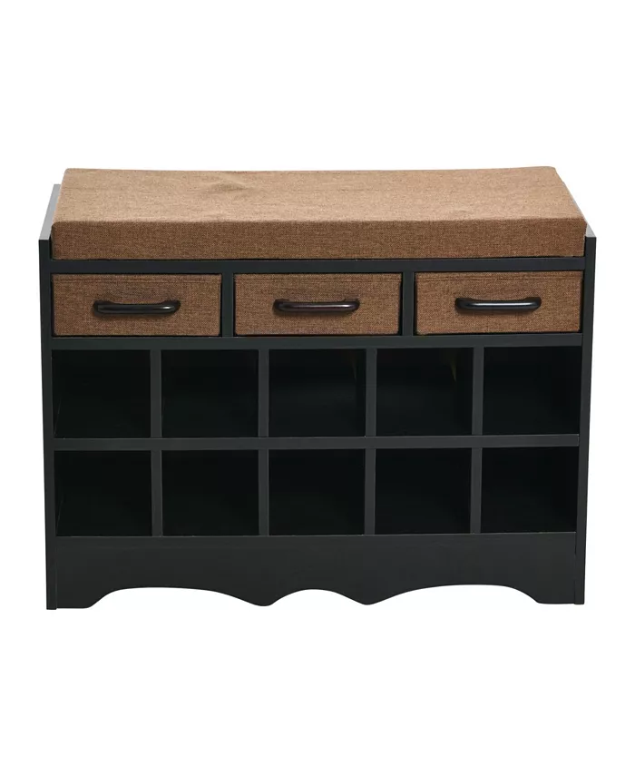 Household Essentials Entryway Shoe Bench - Intensery
