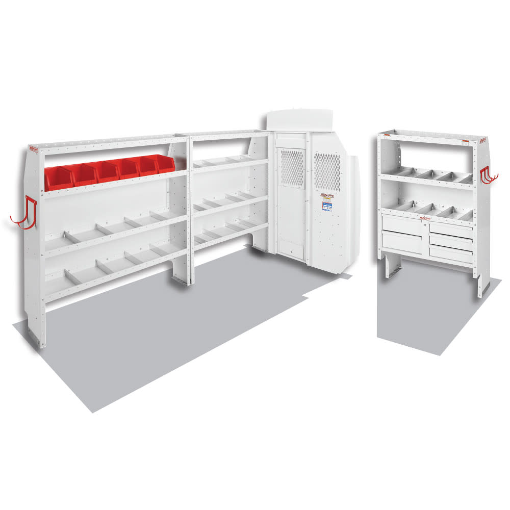 General / Contractor Package for High Roof， 148 Inch Wheel Base Ford Transit Vans - Intensery