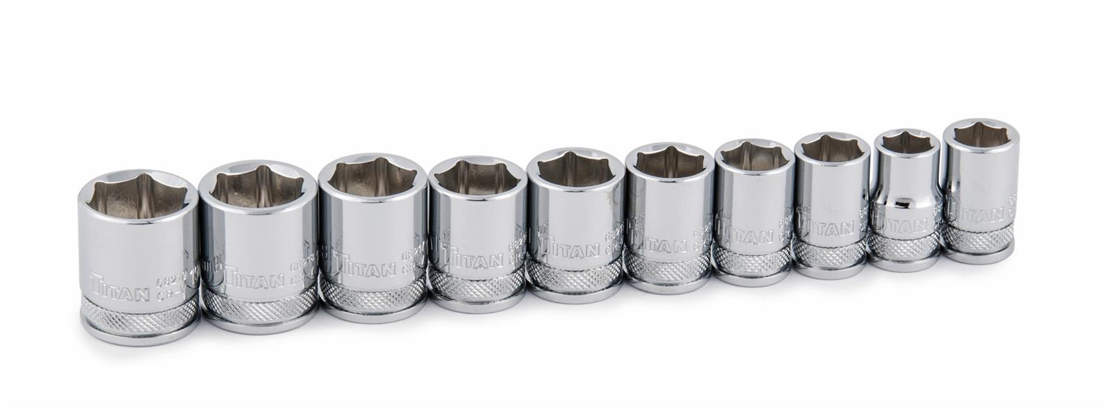 Titan Tools 68202 Titan Metric Sockets - Intensery