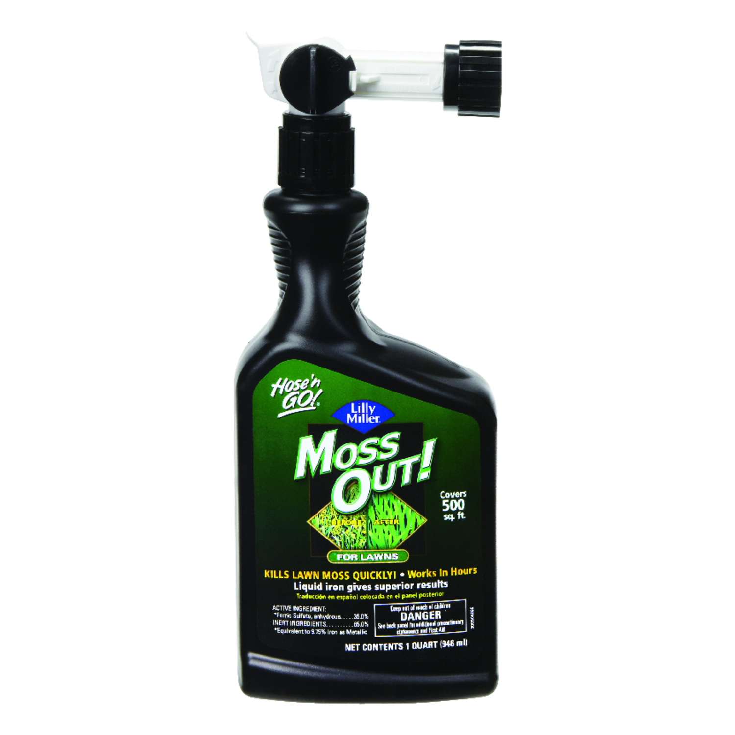 Lilly Miller Hose \u0027n Go Moss Out Moss Control Concentrate 32 oz - Intensery