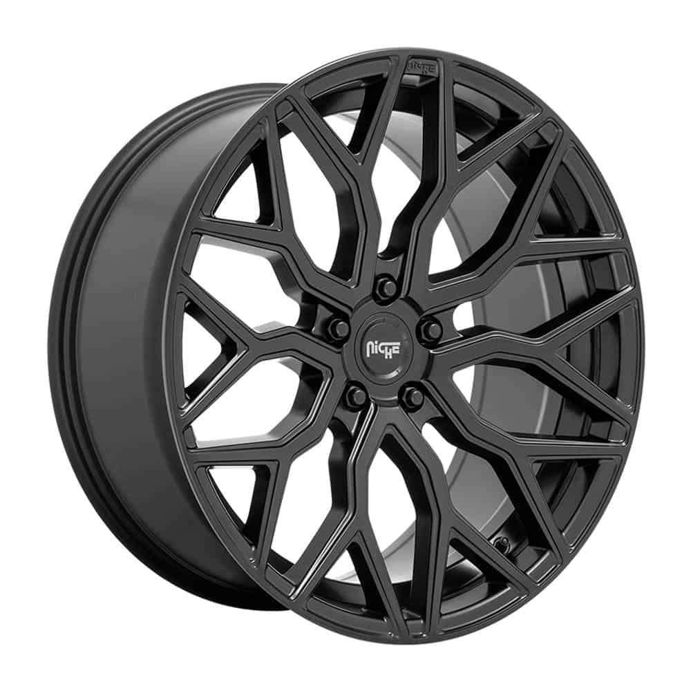 Niche 1PC M261 MAZZANTI M261 19X8.5 5X100 MT-BLK 40MM - Intensery