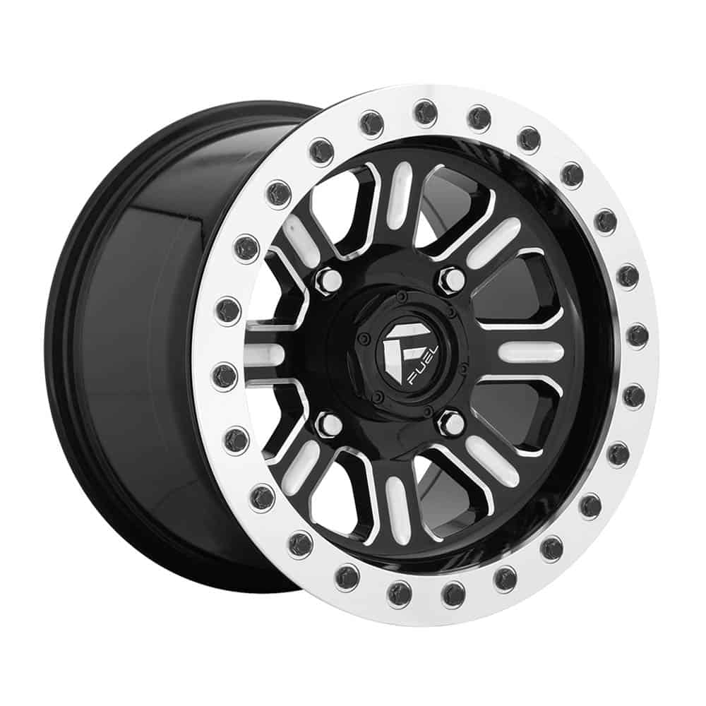 Fuel UTV D910 HARDLINE BL - OFF ROAD ONLY D910 15X10 4X156 GL-BLK-MIL 25MM - Intensery