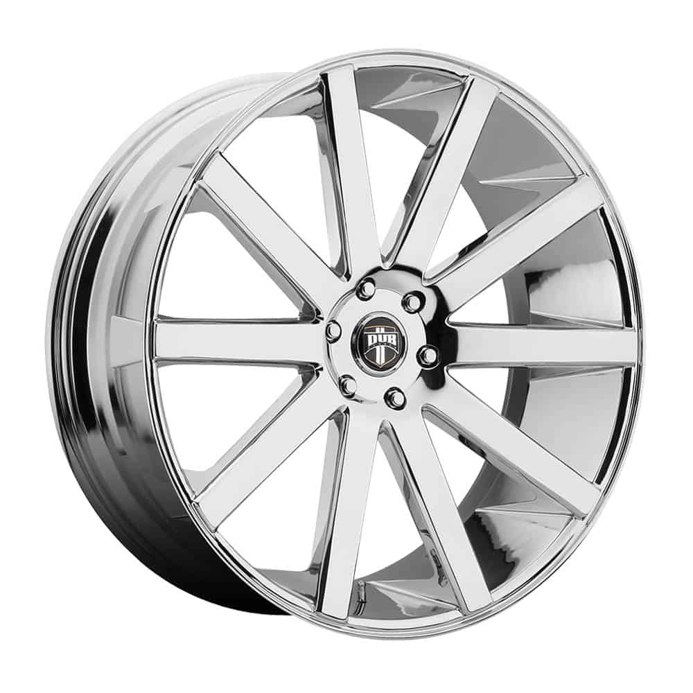 DUB 1PC S120 SHOT CALLA S120 24X10 6X5.5 CHR-PLATED 20MM - Intensery