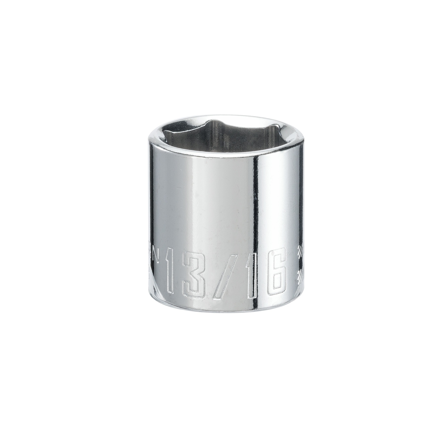 Craftsman 13/16 in. X 3/8 in. drive SAE 6 Point Standard Shallow Socket 1 pc - Intensery