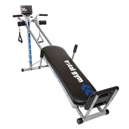 Total Gym Home Fitness Incline Weight Trainer with 8 Resistance Levels - Intensery