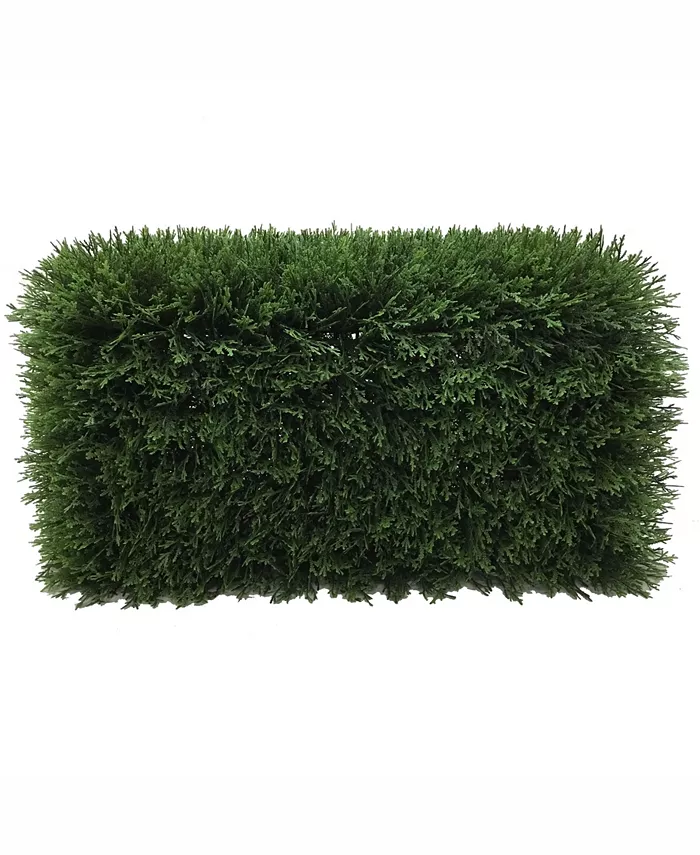Vickerman Artificial Green Cedar Hedge， Uv Resistant - Intensery