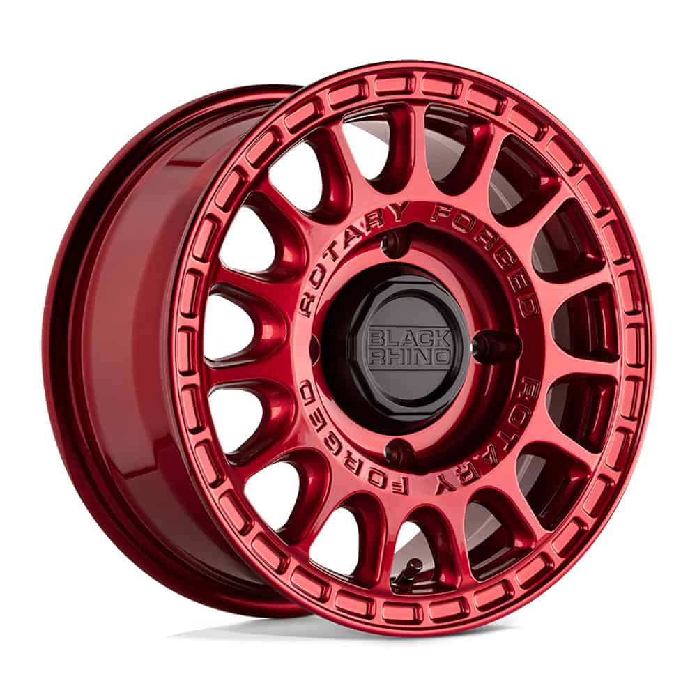 Black Rhino Powersports BLSND 15X7 4X110 C-RED 51MM - Intensery